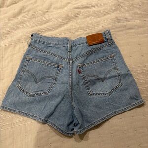Levi's Light Blue Jean Shorts